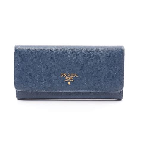 prada saffiano bifold wallet blue|prada saffiano wallet dupe.